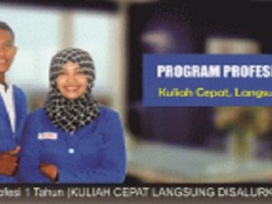 PENDIDIKAN PROGRAM PROFESI 1 TAHUN (LULUS SIAP KERJA)